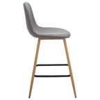 Tabouret de bar moderne SAFAVIEH Almedia 58 cm (23 pouces) - 49 cm (19,3 po) L x 42 cm (16,5 po) l x 58 cm (23 po) H - 48 cm (19 po) L x 43 cm (17 po) P x 89 cm (35 po) H