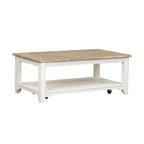 Table basse rectangulaire à roulettes Liberty Furniture Summerville