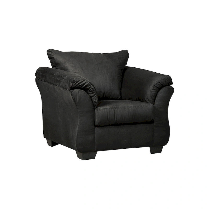 Chaise Darcy contemporaine noire