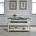 Table basse relevable Magnolia Manor blanc antique