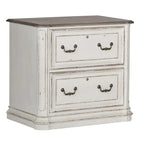 Classeur latéral Magnolia Manor Antique White Jr Executive Media
