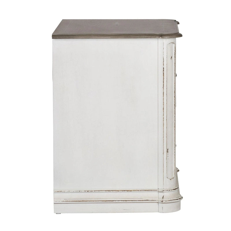 Classeur latéral Magnolia Manor Antique White Jr Executive Media