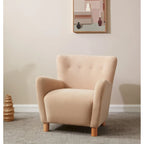 Fauteuil d'appoint SAFAVIEH Couture Zornitza en fausse fourrure de mouton retournée - 79 cm L x 69 cm P x 84 cm H