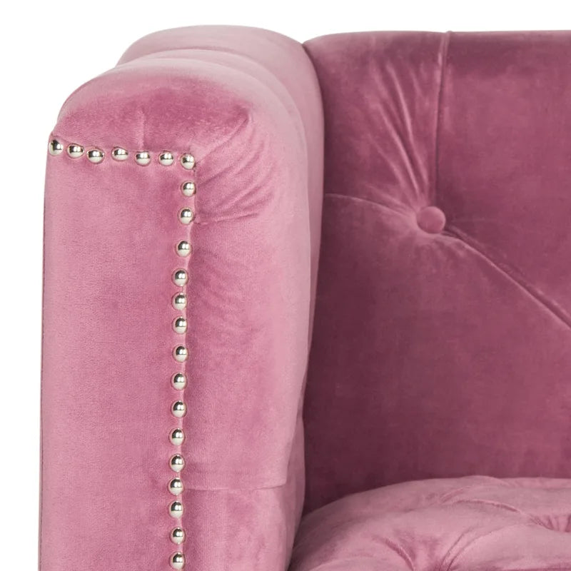 Fauteuil club Kamilah blanc/transparent SAFAVIEH - 31,9 x 33,9 x 29,9 cm (32 po L x 34 po P x 30 po H)