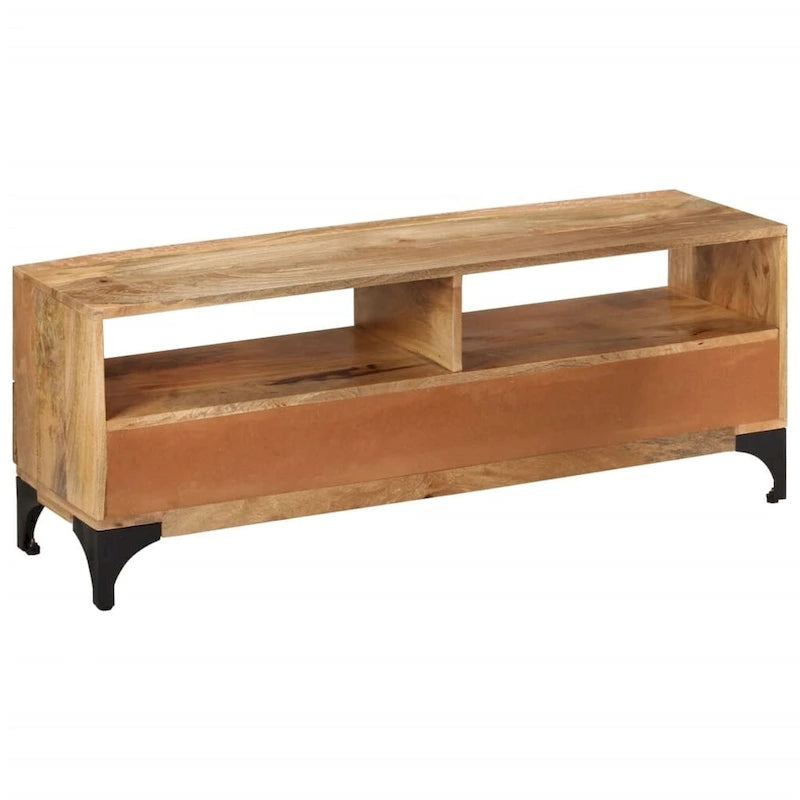 Meuble TV vidaXL en bois de manguier 47,2 x 13,8 x 17,7