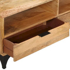 Meuble TV vidaXL en bois de manguier 47,2 x 13,8 x 17,7