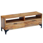 Meuble TV vidaXL en bois de manguier 47,2 x 13,8 x 17,7