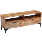 Meuble TV vidaXL en bois de manguier 47,2 x 13,8 x 17,7
