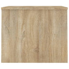 Table basse relevable vidaXL, table d'appoint, table de canapé décorative, bois d'ingénierie - 31,5 x 19,9 x 16,3