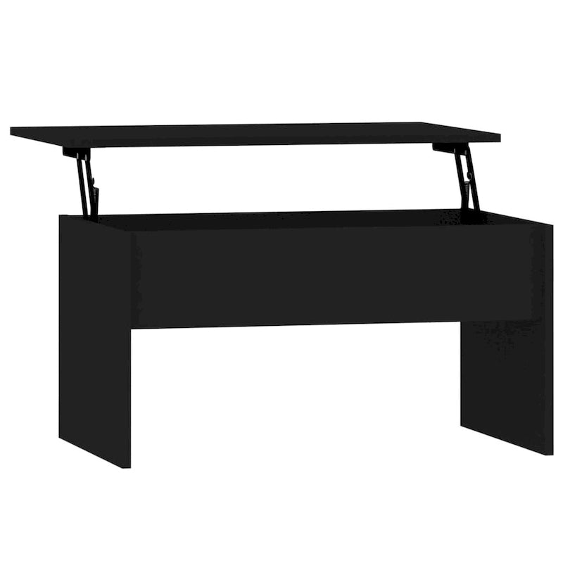 Table basse relevable vidaXL, table d'appoint, table de canapé décorative, bois d'ingénierie - 31,5 x 19,9 x 16,3
