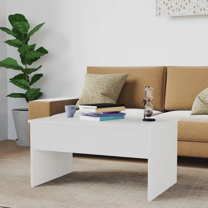 Table basse relevable vidaXL, table d'appoint, table de canapé décorative, bois d'ingénierie - 31,5 x 19,9 x 16,3