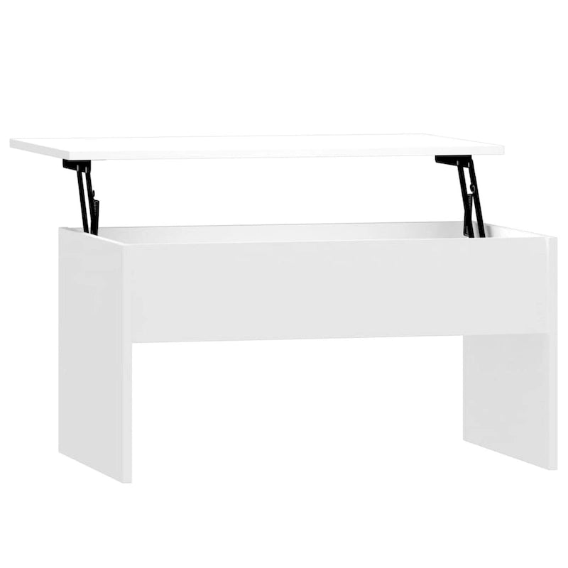 Table basse relevable vidaXL, table d'appoint, table de canapé décorative, bois d'ingénierie - 31,5 x 19,9 x 16,3