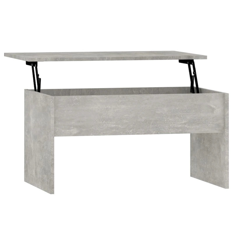 Table basse relevable vidaXL, table d'appoint, table de canapé décorative, bois d'ingénierie - 31,5 x 19,9 x 16,3