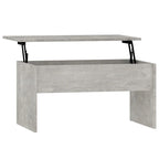 Table basse relevable vidaXL, table d'appoint, table de canapé décorative, bois d'ingénierie - 31,5 x 19,9 x 16,3