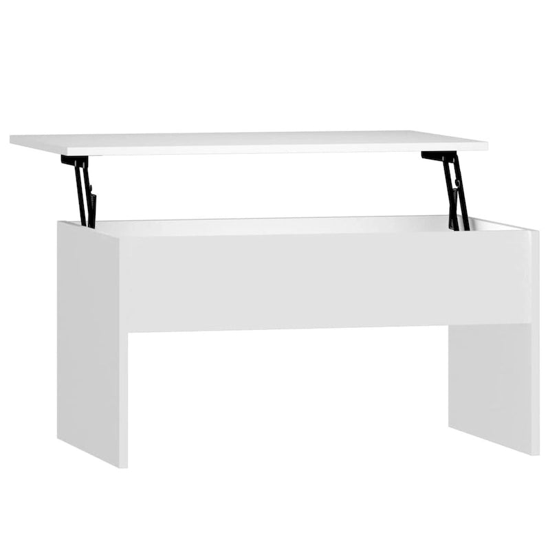 Table basse relevable vidaXL, table d'appoint, table de canapé décorative, bois d'ingénierie - 31,5 x 19,9 x 16,3