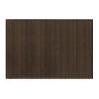 Tapis de chaise rectangulaire standard Jani Eco Bamboo (72 x 48 pouces), qualité supérieure, écologique