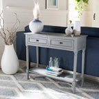Console SAFAVIEH Tinnie à 2 tiroirs - 91,4 cm L x 33 cm l x 74,9 cm H