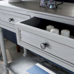 Console SAFAVIEH Tinnie à 2 tiroirs - 91,4 cm L x 33 cm l x 74,9 cm H