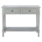 Console SAFAVIEH Tinnie à 2 tiroirs - 91,4 cm L x 33 cm l x 74,9 cm H