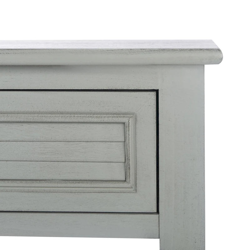 Console SAFAVIEH Tinnie à 2 tiroirs - 91,4 cm L x 33 cm l x 74,9 cm H