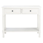 Console SAFAVIEH Tinnie à 2 tiroirs - 91,4 cm L x 33 cm l x 74,9 cm H