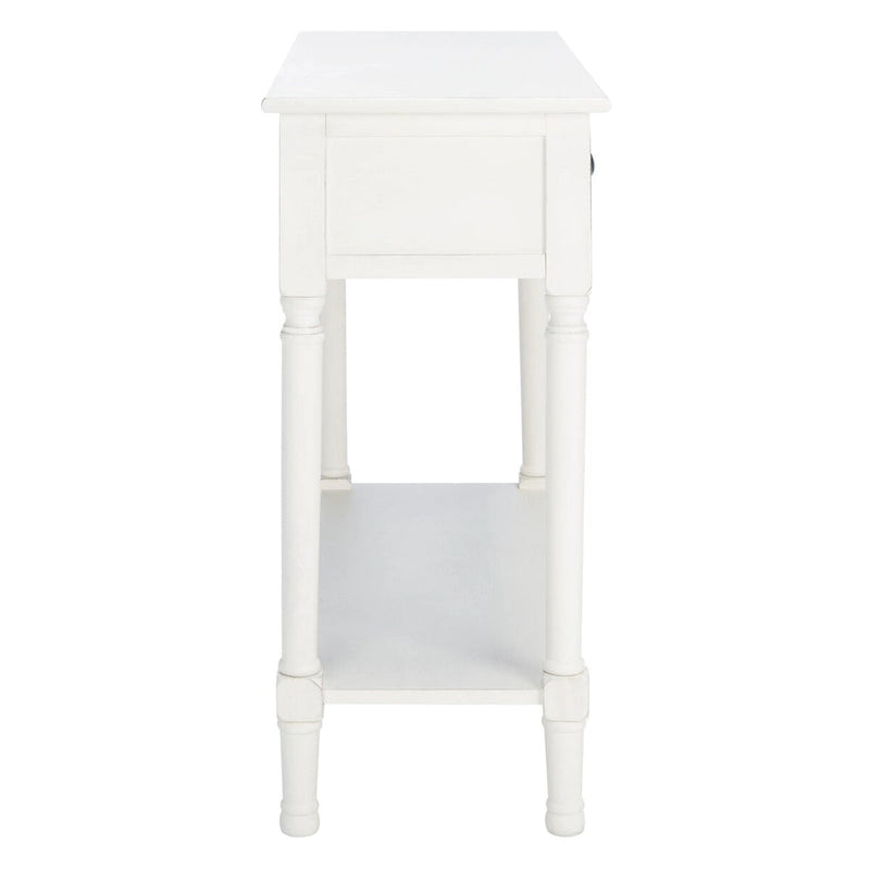Console SAFAVIEH Tinnie à 2 tiroirs - 91,4 cm L x 33 cm l x 74,9 cm H