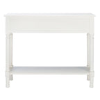 Console SAFAVIEH Tinnie à 2 tiroirs - 91,4 cm L x 33 cm l x 74,9 cm H