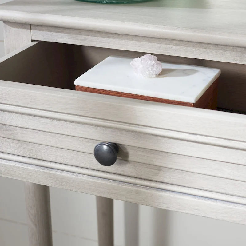 Console SAFAVIEH Tinnie à 2 tiroirs - 91,4 cm L x 33 cm l x 74,9 cm H