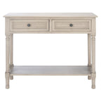 Console SAFAVIEH Tinnie à 2 tiroirs - 91,4 cm L x 33 cm l x 74,9 cm H