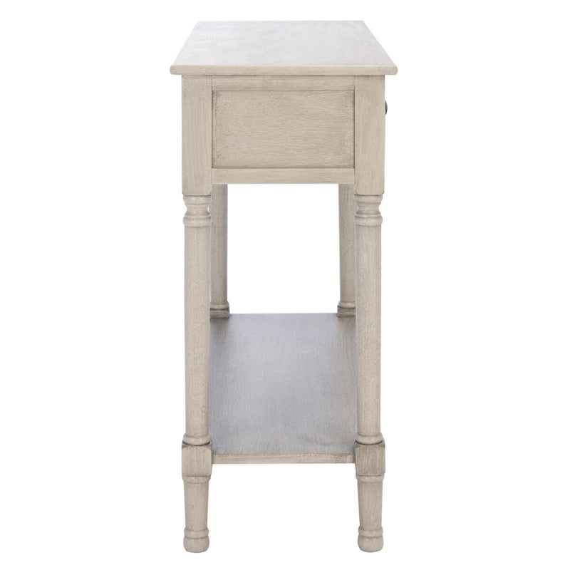 Console SAFAVIEH Tinnie à 2 tiroirs - 91,4 cm L x 33 cm l x 74,9 cm H