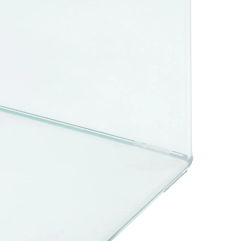 Table basse en verre trempé Annice de SAFAVIEH - 35 cm L x 35 cm P x 16 cm H