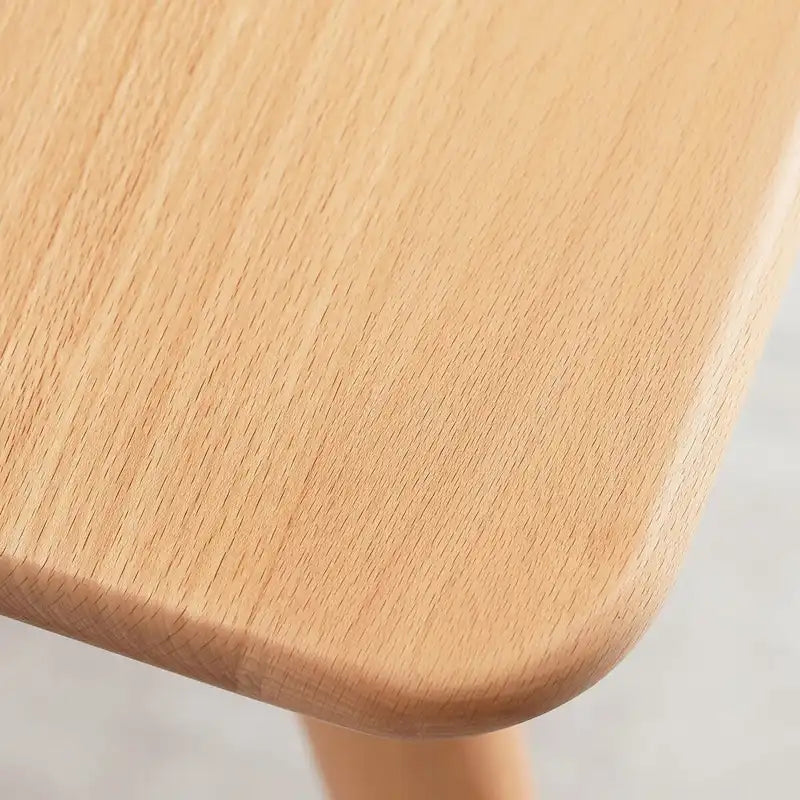 Bureau d'ordinateur en bois massif de 47 pouces avec 2 tiroirs pour bureau à domicile