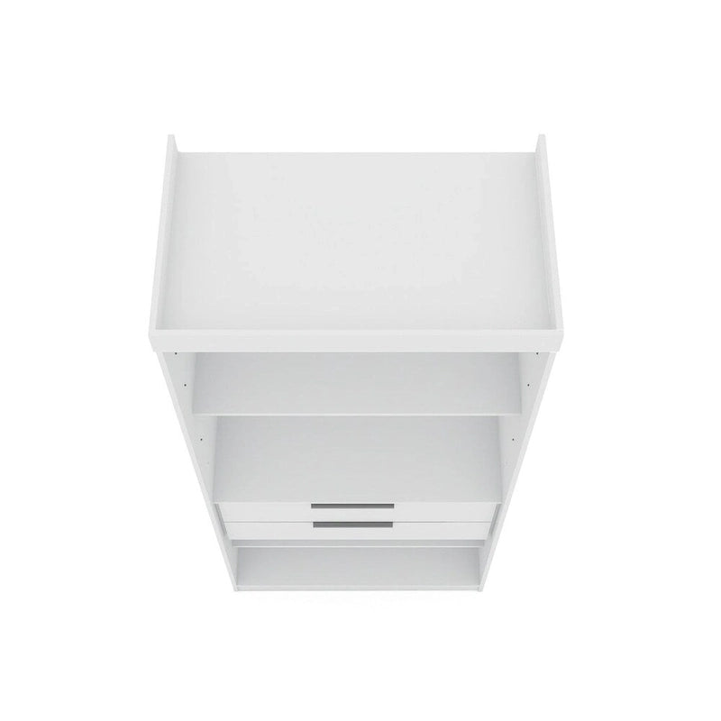Armoire-penderie Mulberry Open 3 sections avec 6 tiroirs