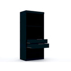 Armoire-penderie Mulberry Open 3 sections avec 6 tiroirs