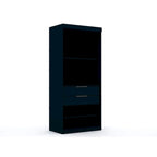Armoire-penderie Mulberry Open 3 sections avec 6 tiroirs