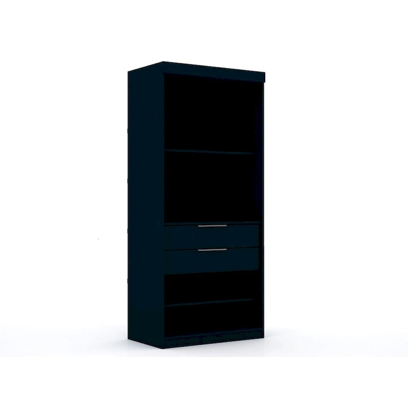 Armoire-penderie Mulberry Open 3 sections avec 6 tiroirs