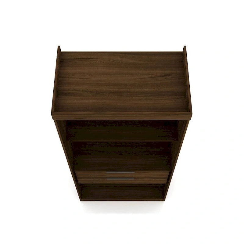 Armoire-penderie Mulberry Open 3 sections avec 6 tiroirs