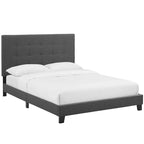Lit plateforme capitonné Copper Grove Bienhoa Queen
