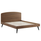 Lit plateforme en bois Bronwen Queen