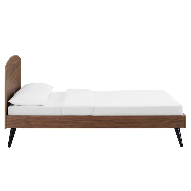 Lit plateforme en bois Bronwen Queen