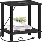 Table d'appoint avec station de recharge