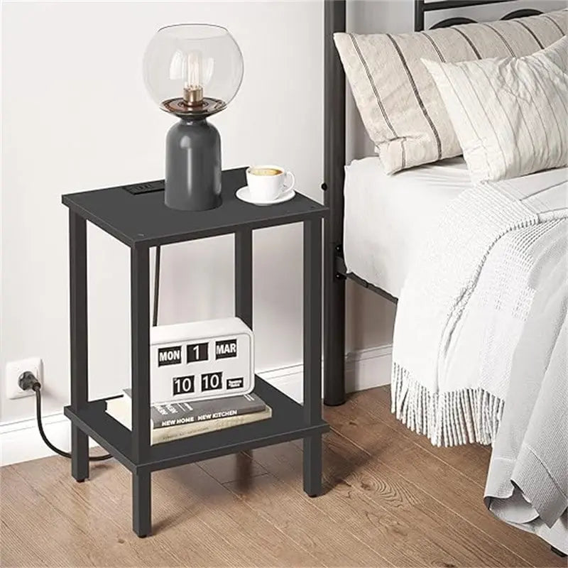 Table d'appoint avec station de recharge