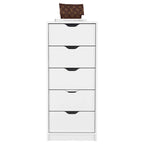 Commode étroite à 5 tiroirs