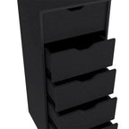Commode étroite à 5 tiroirs
