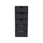 Commode étroite à 5 tiroirs