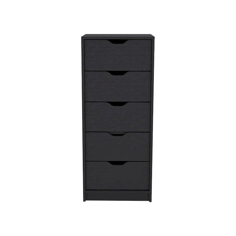 Commode étroite à 5 tiroirs
