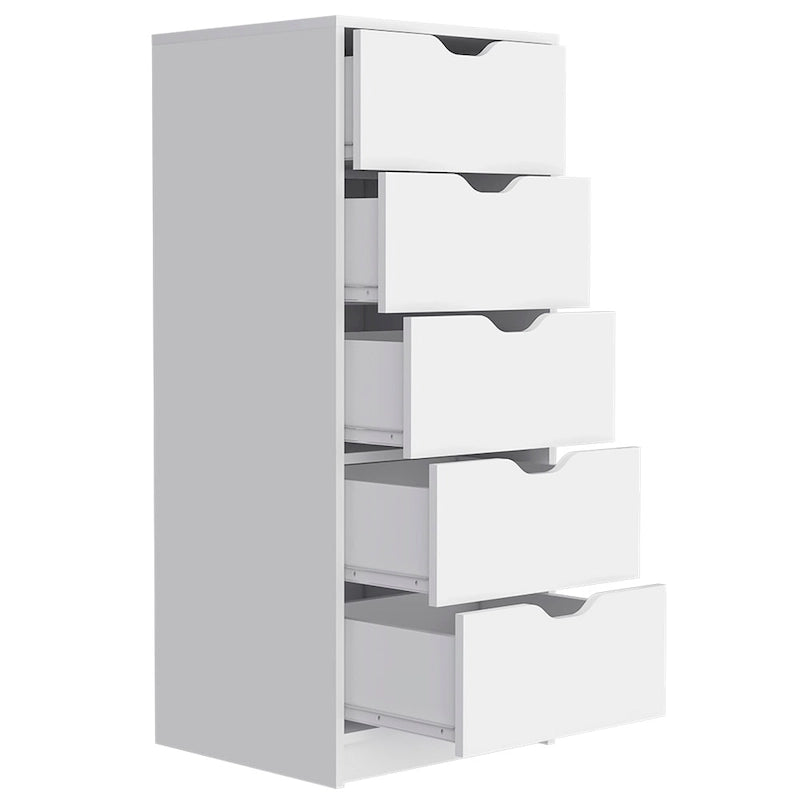 Commode étroite à 5 tiroirs