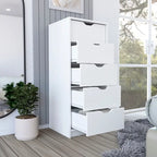 Commode étroite à 5 tiroirs