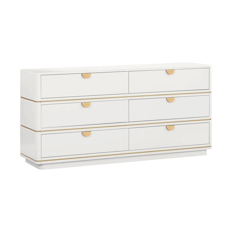 Commode Julieta à 6 tiroirs