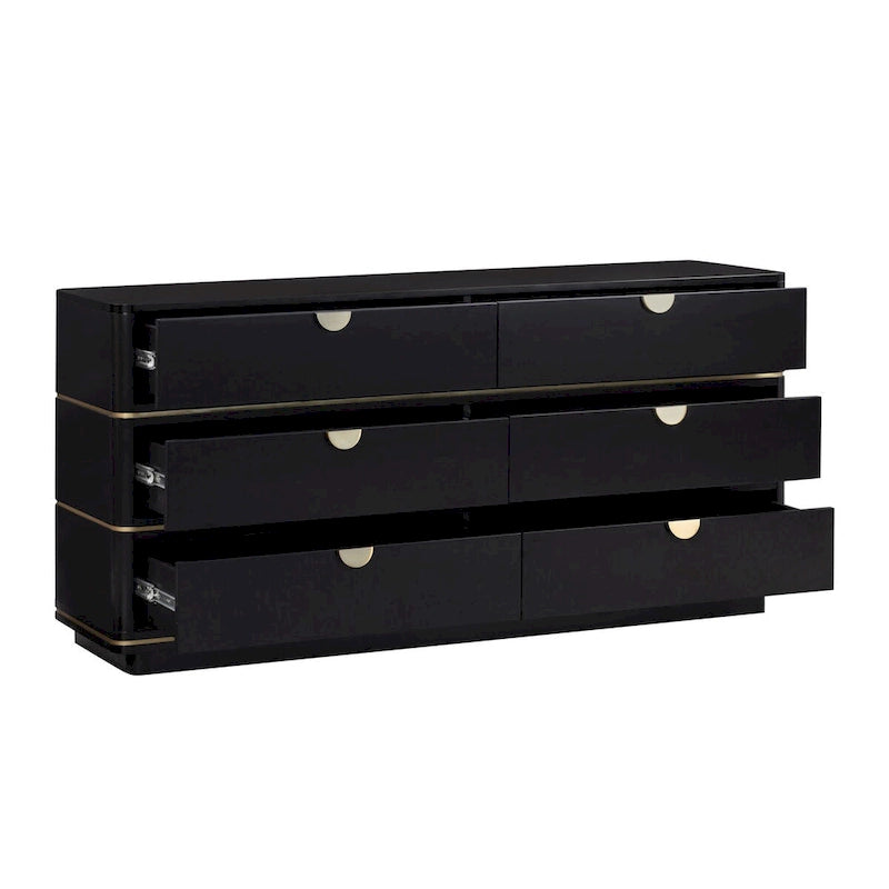 Commode Julieta à 6 tiroirs